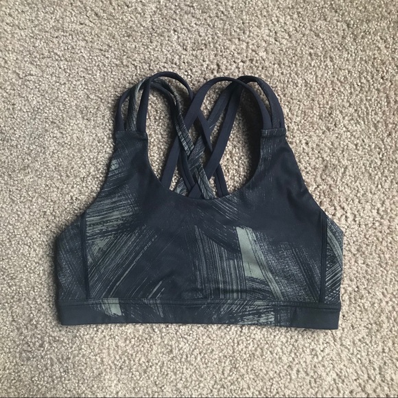 Lululemon All Sport Bra 3 Strap Sz 8 - Picture 6 of 8